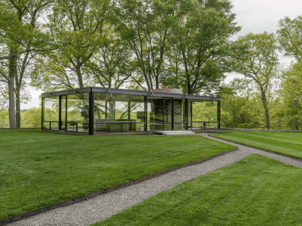 Glass House Tours New Canaan CT