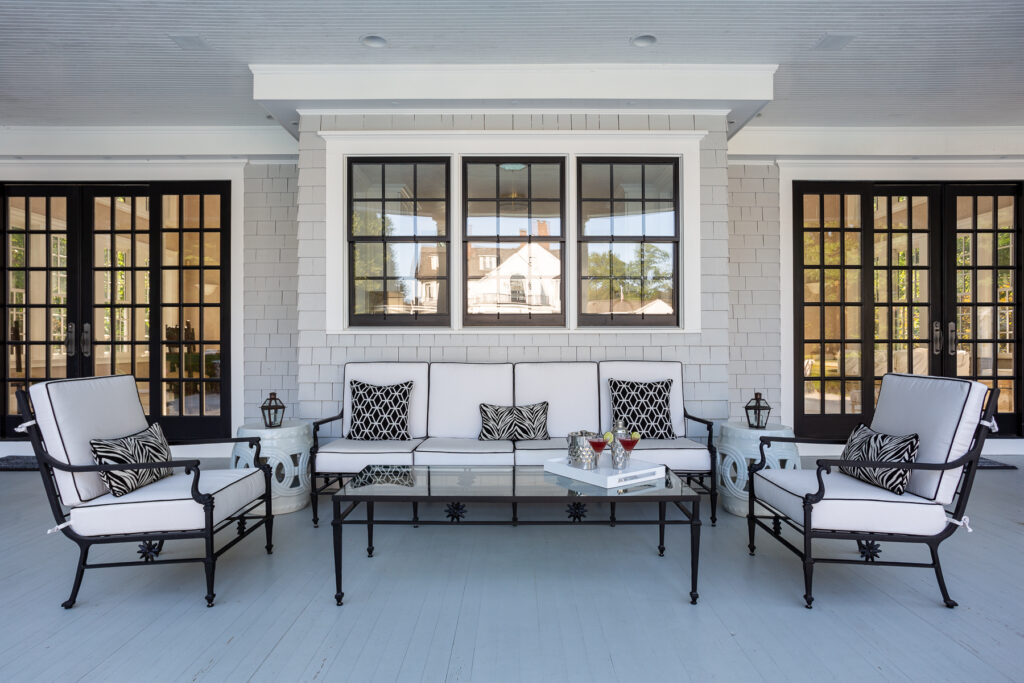 Porch seating Ridgefield CT